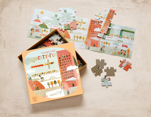 Városi kaland - 52db-os puzzle