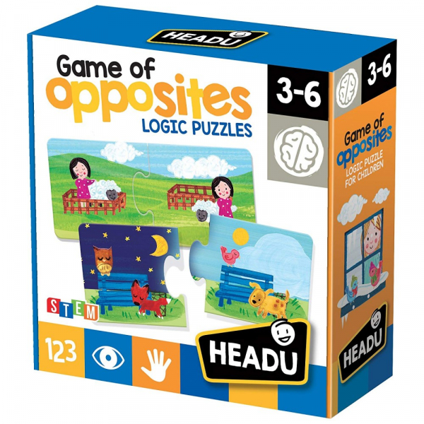 Logikai puzzle illesztőjáték - Ellentétek