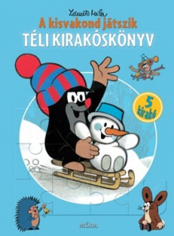 A kisvakond játszik - Téli kirakóskönyv