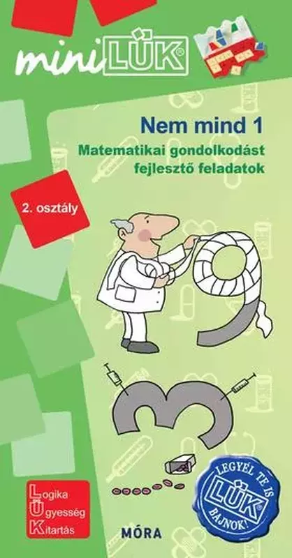 Nem mind 1	- matematika 2. osztály - Legyél te is LÜK bajnok - LDI556 - miniLÜK
