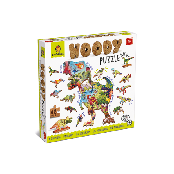Fa puzzle - Dinoszaurusz - 48db
