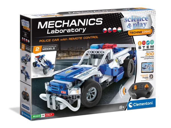 Mechanics - Távirányítós összeszerelhető rendőrautó