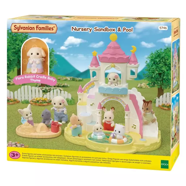 Sylvanian Families - Óvodai homokozó és medence