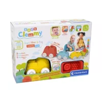 Clemmy - Vonat és építőkocka szett