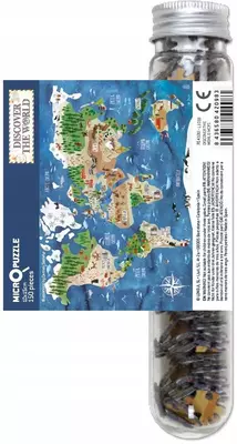 Micro puzzle - Világtérkép