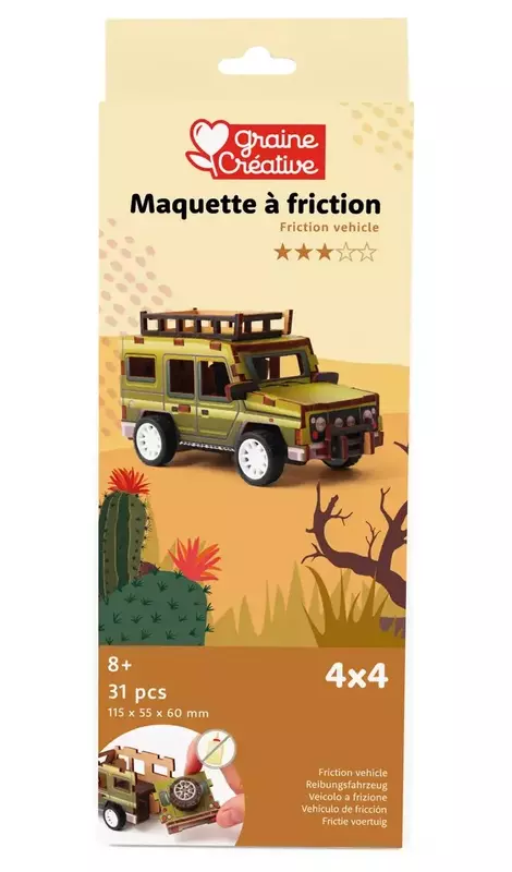 3D puzzle - Jeep
