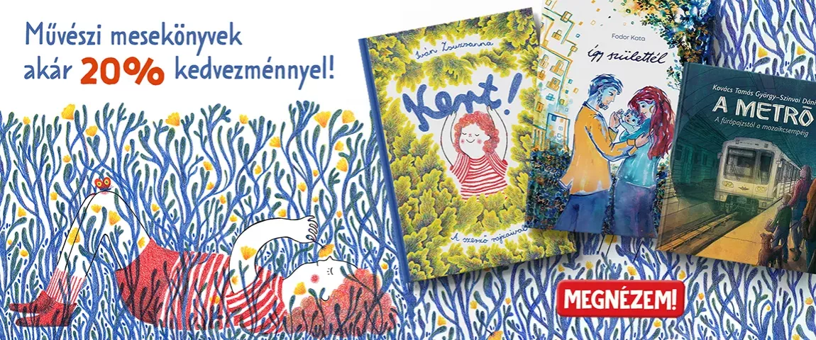 Művészi könyvek akár 20% kedvezménnyel!