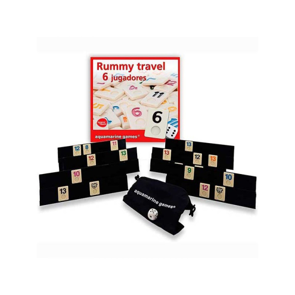 Rummy utazáshoz - 6személyes
