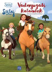 Szilaj - Vadnyugati kalandok - Spirit színező- és foglalkoztatókönyv	