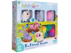 Lalaboom - Montessori bébi játék állatokkal - 25db-os
