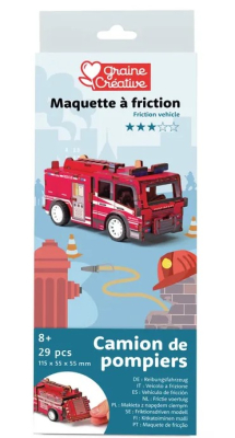 3D puzzle - Tűzoltóautó 