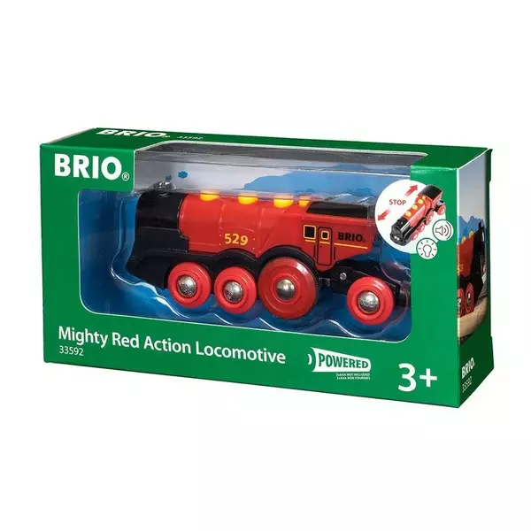 Brio - Piros Action Lokomotív