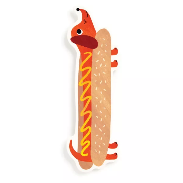 Könyvjelző - Hotdog tacskó