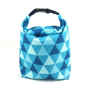 Kivibag Uzsonnás táska - Kék háromszögek