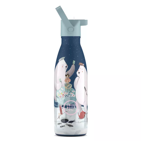 Rozsdamentes acél termosz - Kids - Polar bears - 350ml