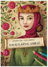 Királylányos színező