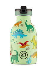24Bottles Kids kulacs - Jurassic Friends - 250ml - Szívószállal