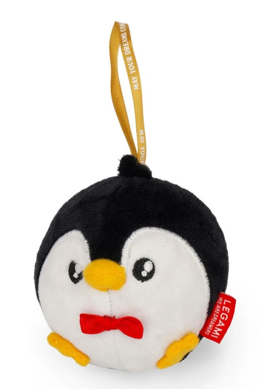 Plüss karácsonyi dísz - Pingvin