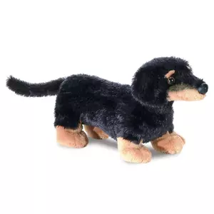 Plüss kutya - Tacskó - 20cm