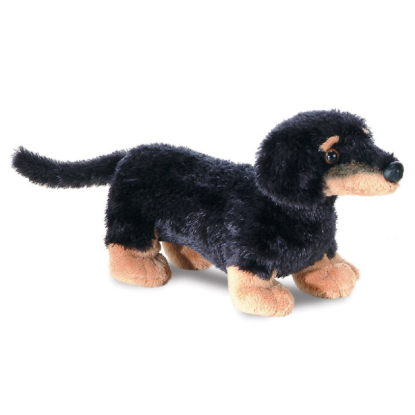 Plüss kutya - Tacskó - 20cm