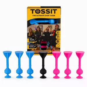 Tossit szilikon darts játék 2 főre - Starter pack - Pink, kék