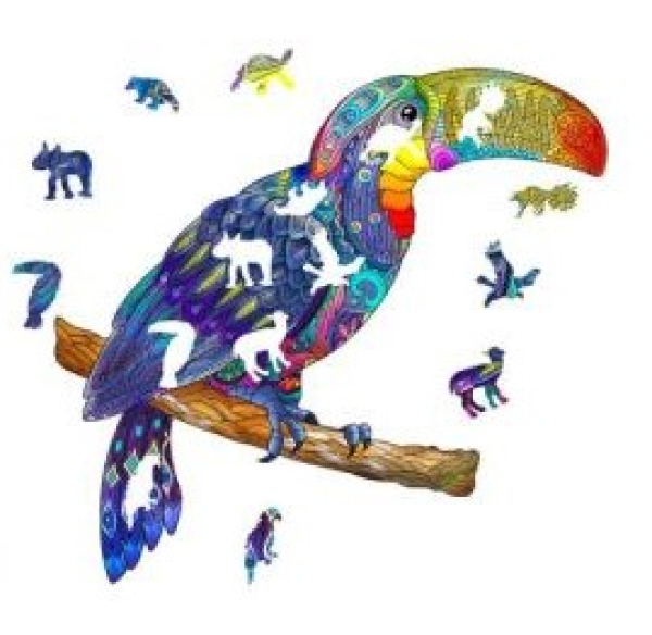 Fa puzzle - Tukán - 101db