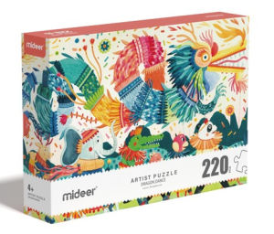 Művészi puzzle - Sárkányok tánca