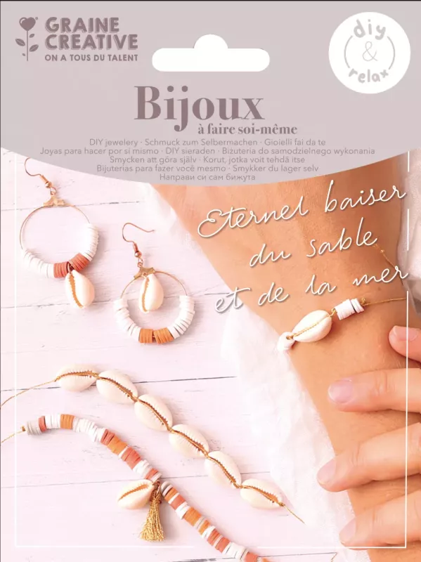 Ékszerkészítő készlet - Heishi gyöngyök