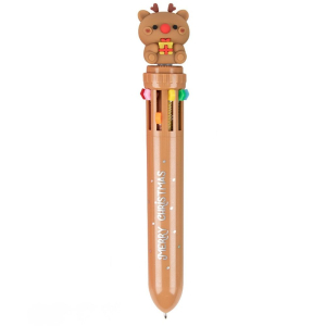 Karácsonyi toll - 10 színű - Szarvas