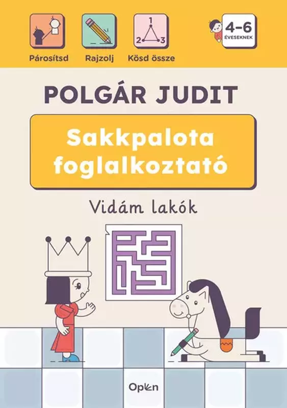 Sakkpalota foglalkoztató – Vidám lakók