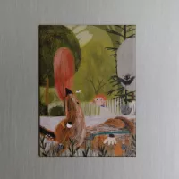 Pagony Art - Hűtőmágnes – Rókazsolt