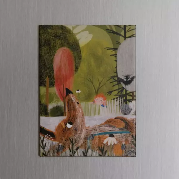 Pagony Art - Hűtőmágnes – Rókazsolt