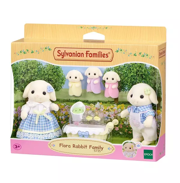 Sylvanian Families - Virágos nyuszi család