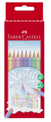 Faber Castell  - Színesceruza készlet - Pasztell, 10db