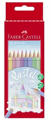 Faber Castell  - Színesceruza készlet - Pasztell, 10db