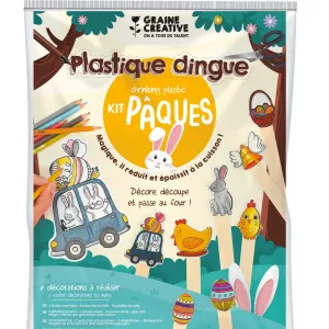 Hőre zsugorodó műanyag - Kreatív készlet - Húsvéti dekoráció 