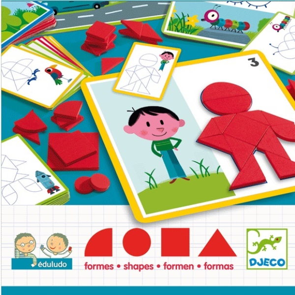 Alakzatok és formák - Eduludo Shapes - Tangram