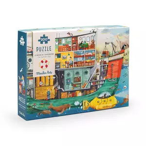 Puzzle - Hajó - 200db-os