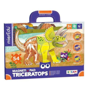 Hordozható mágneses tábla - Triceratops