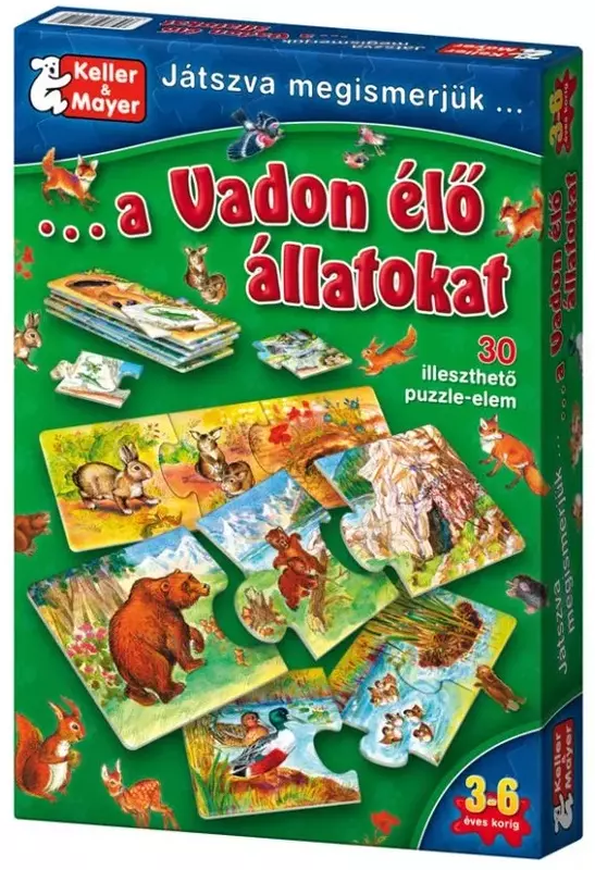 Játszva megismerjük a vadállatokat