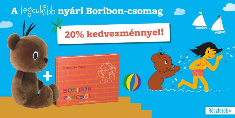 A legcukibb nyári Boribon-csomag 20% kedvezménnyel!