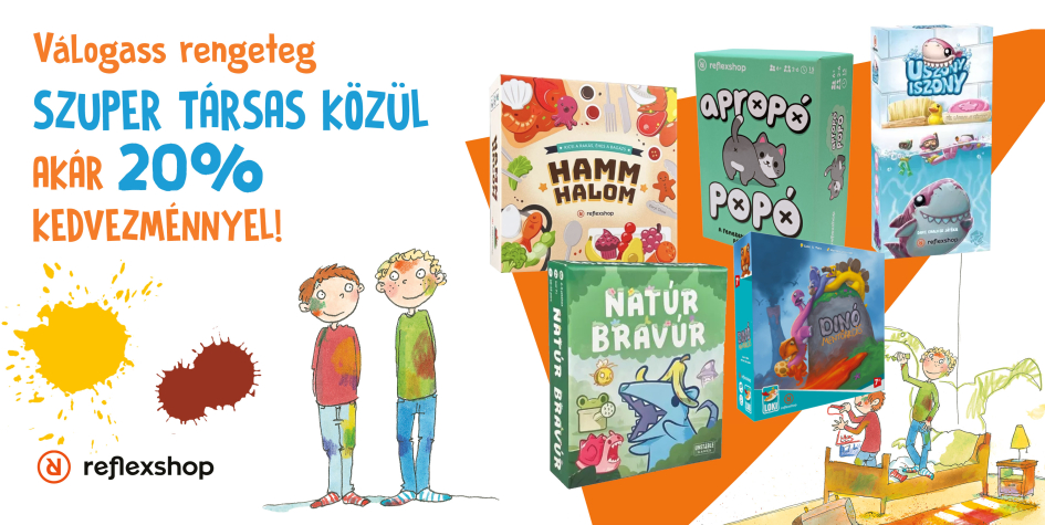 Maratoni társasozások a Reflexshoppal!