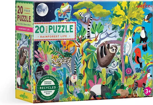 Puzzle - Esőerdő - 20db