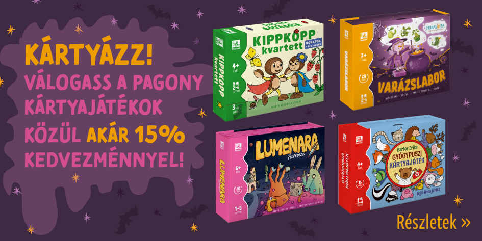 Szuper kártyajátékok akár 15% kedvezménnyel!