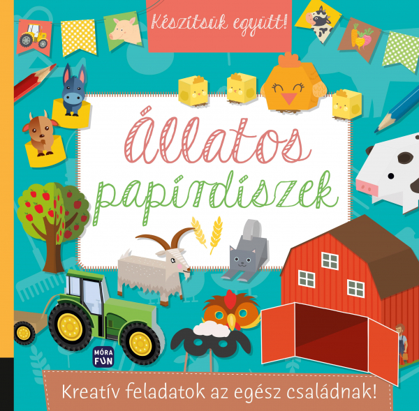 Készítsük együtt! - Állatos papírdíszek