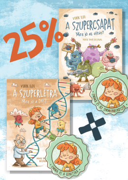 SzuperCsomag kíváncsi gyerekeknek 25% kedvezménnyel!