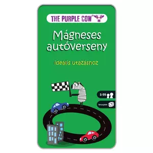 Mágneses társasjáték - Autóverseny