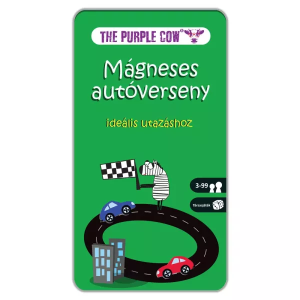 Mágneses társasjáték - Autóverseny
