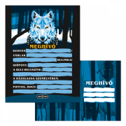 Partimeghívó borítékkal - Nightwolf 