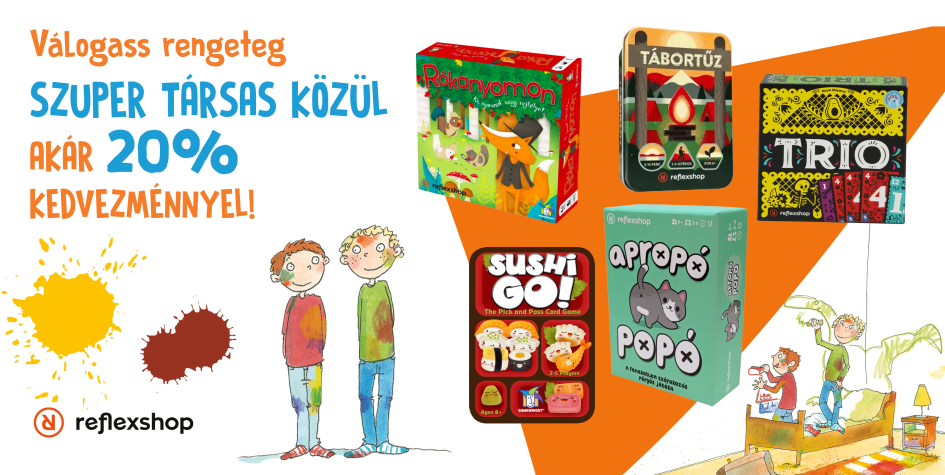 Maratoni társasozások a Reflexshoppal!